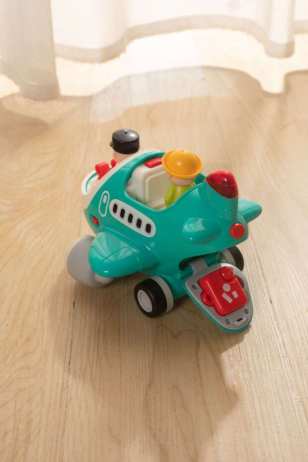 Remote-Controlled Airplane with Lights & Sounds - 7