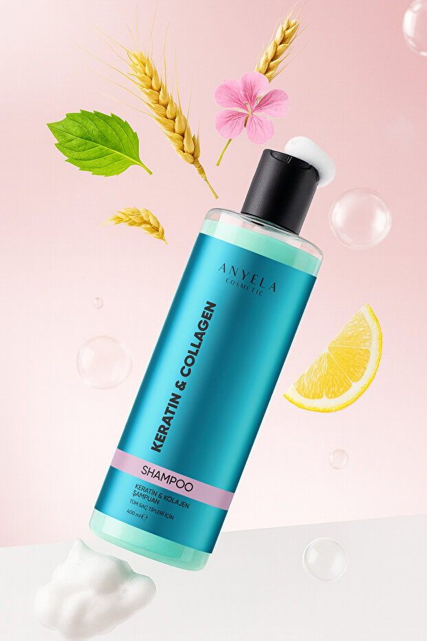 Keratin & Kolajen Şampuan 400 ml - 4