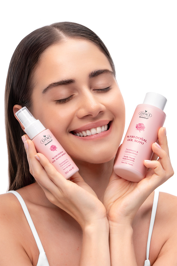 Gül Kürü % 100 Doğal Gül Suyu Canlandırıcı, Sıkılaştırıcı 150 ml - 6