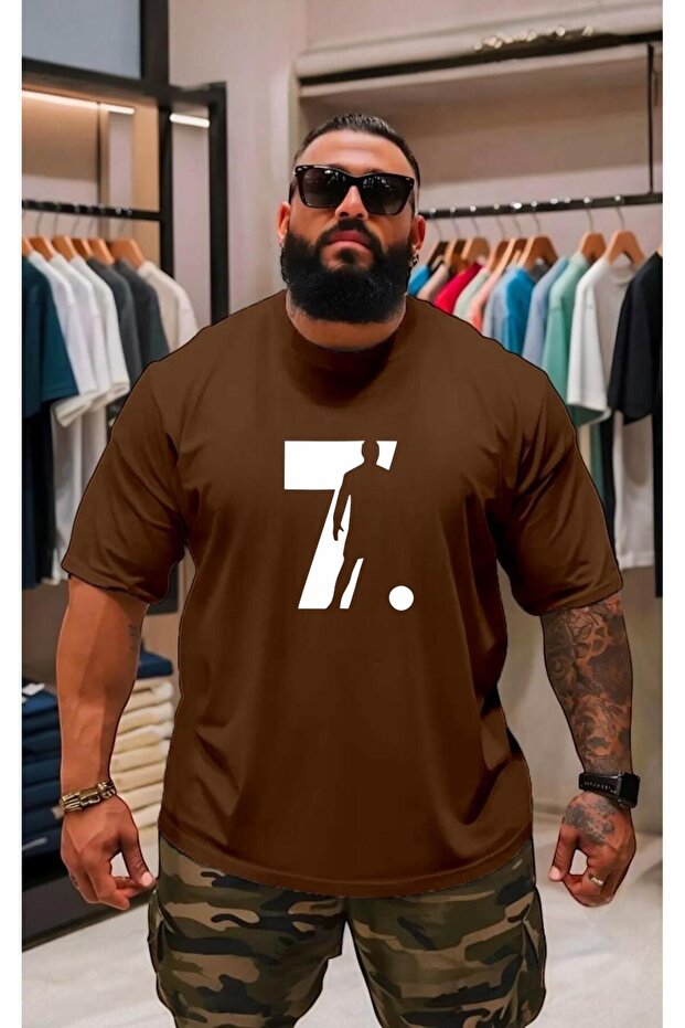 Plus Size Unisex Printed T-Shirt