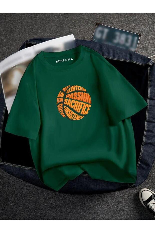 Oversized Basketball Printed Unisex T-Shirt Printed