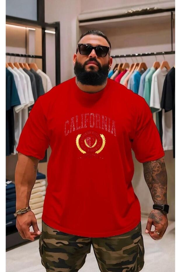 Plus Size Unisex Printed T-Shirt