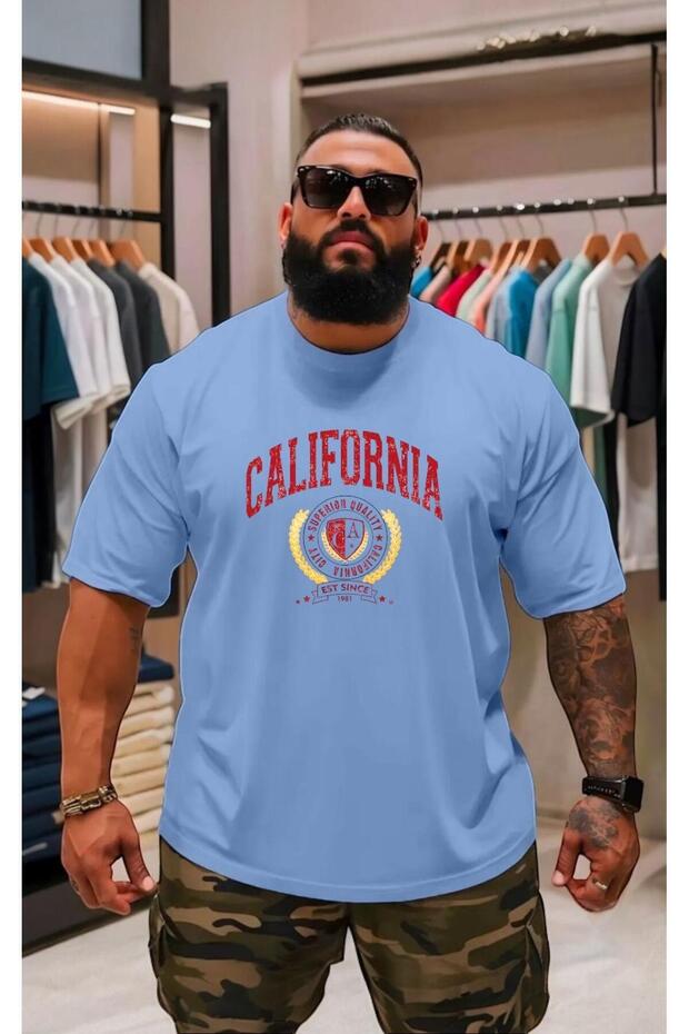 Plus Size Unisex Printed T-Shirt