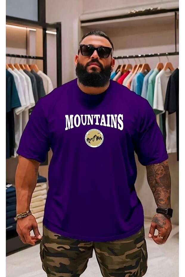 Plus Size Unisex Printed T-Shirt
