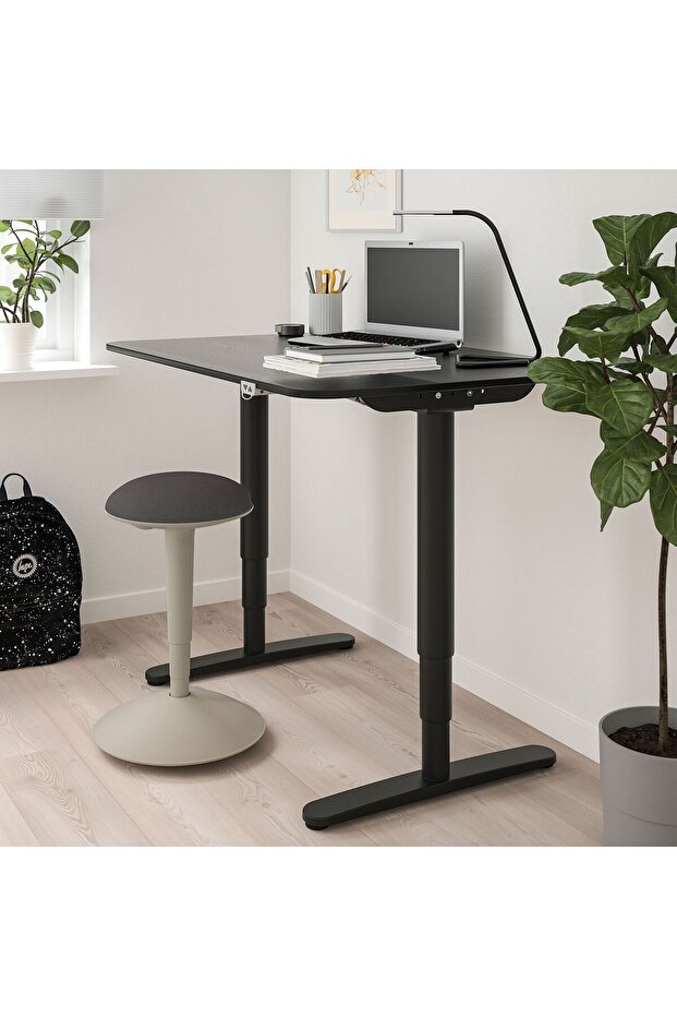 NILSERIK tabure, vissle gri - 1