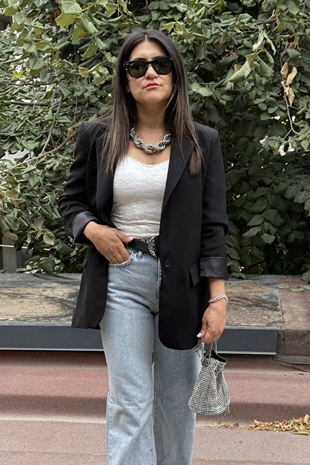 سترة بزر واحد CK4002 - 4