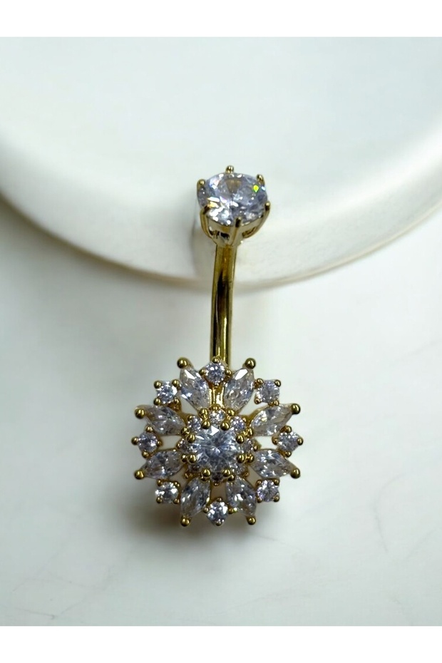 Çelik Göbek piercing - 1