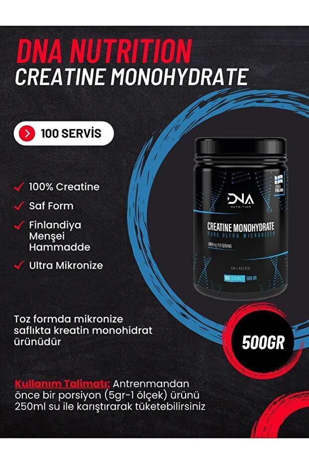 Creatine Monohydrate 500gr - 6
