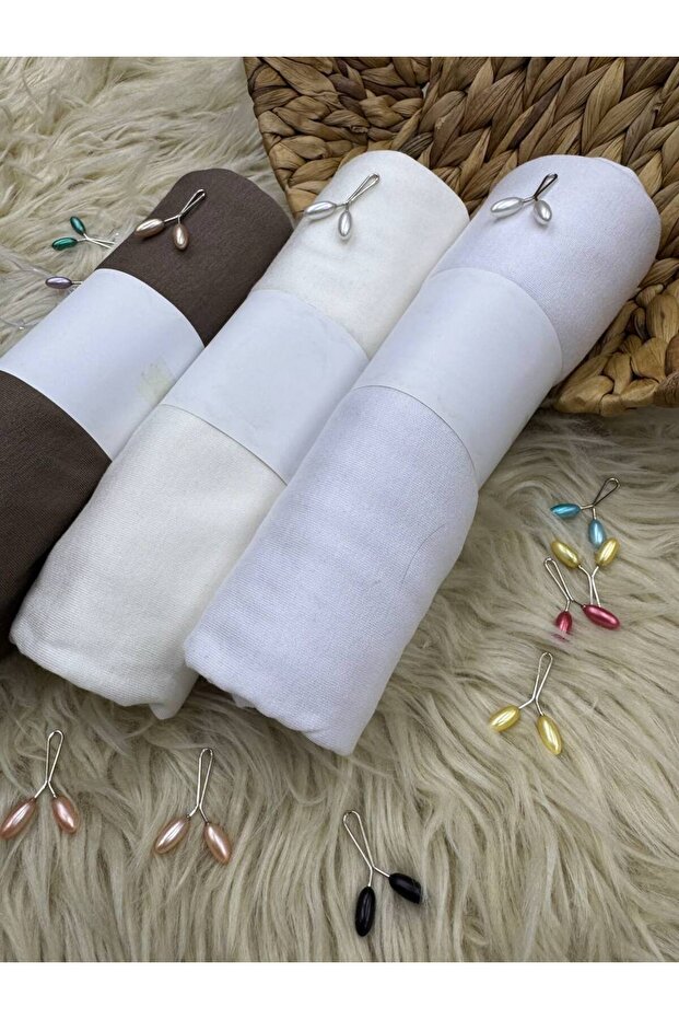 Combed Shawl 3 Pcs - 3