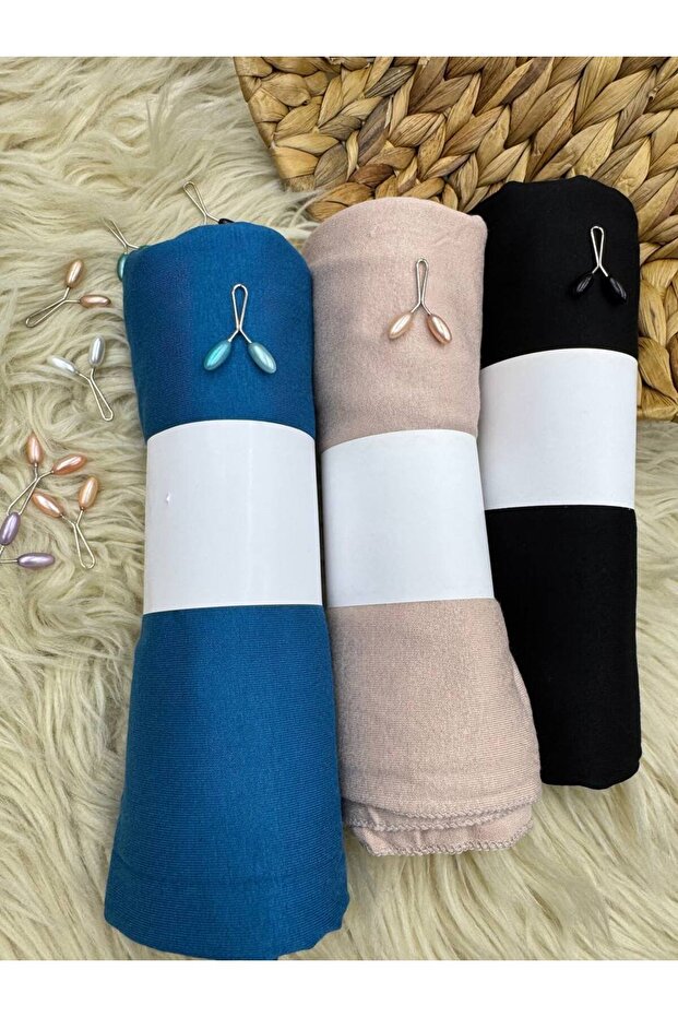 Combed Shawl 3 Pcs - 1