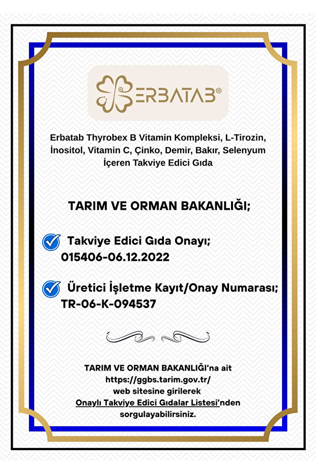 Thyrobex Multivitamin & Mineral 60 Kapsül - 8