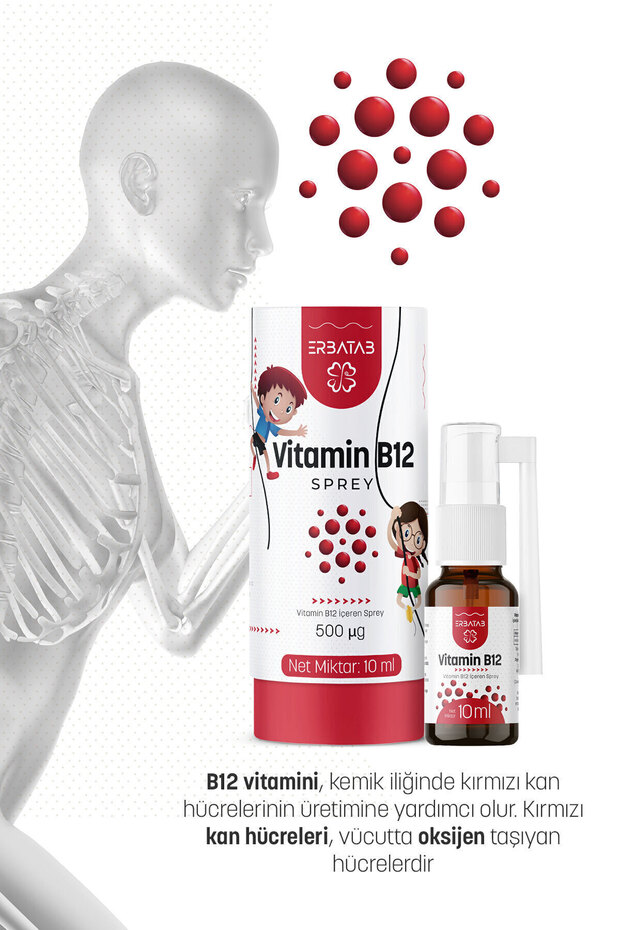 Metilkobalamin B12 Sprey 10 ml - 4