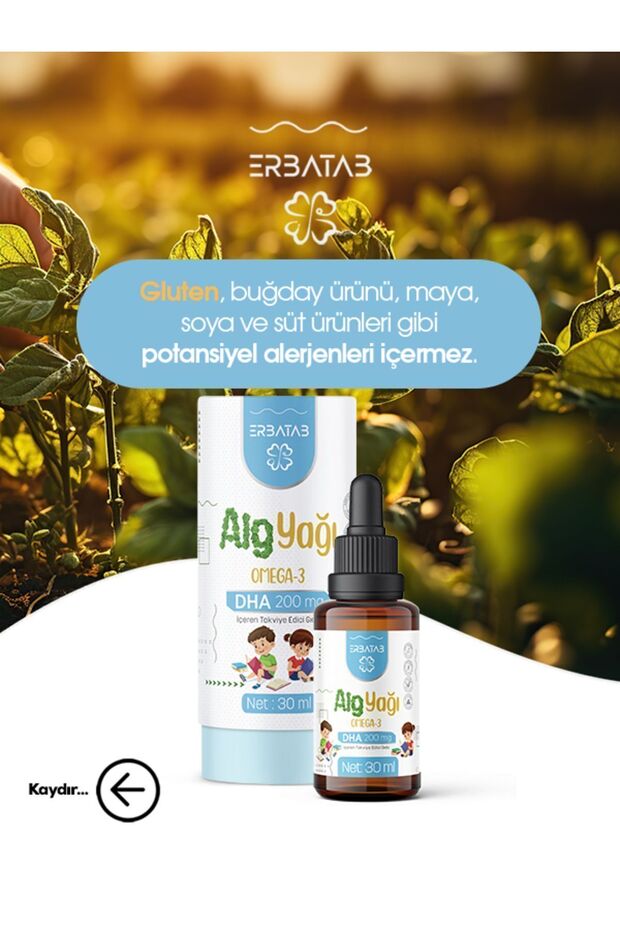 Alg Yağı Omega 3 30 ml - 3