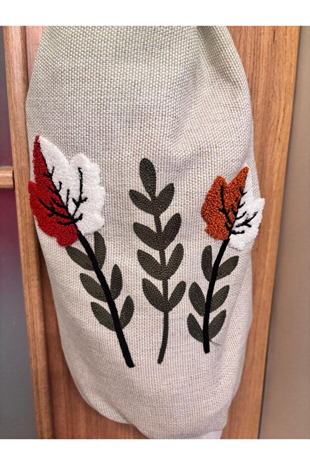 Poşetlik & Punch Keten Poşet Düzenleyici – Poşet Organizeri, Mutfak Poşet Düzenleyici 1 adet - 4