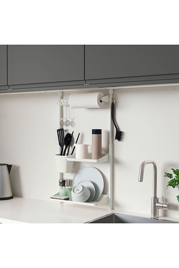 duvar rayı, beyaz - 3