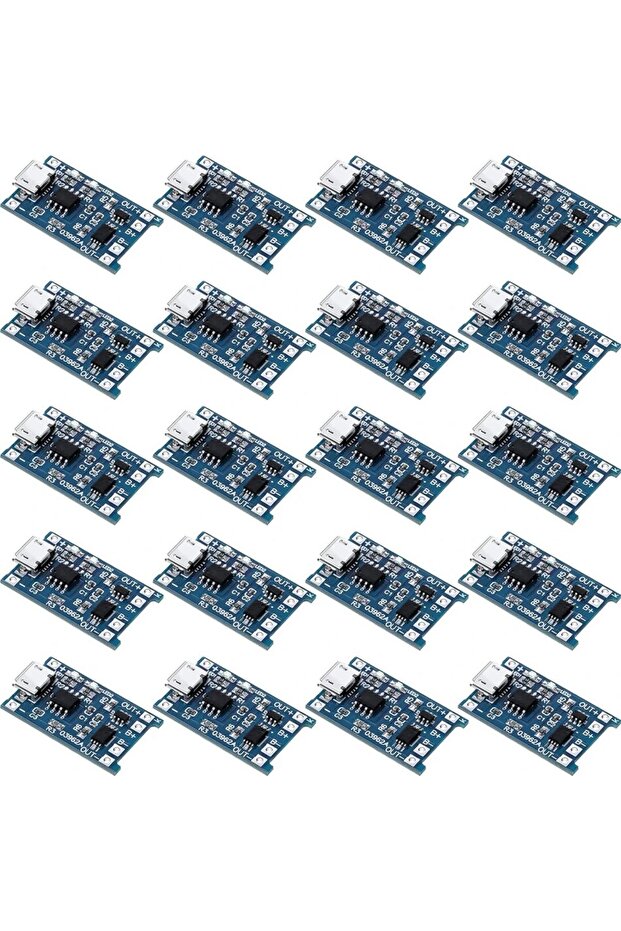 20 قطعة من micro usb 20 قطعة TP4056 1A 5V بطارية ليثيوم شحن لوحة وحدة واجهة Micro USB/Type-c