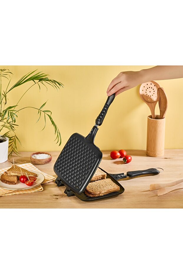 BLACK LINE DÖKÜM OCAK ÜSTÜ TOST MAKİNESİ 28CM - 3