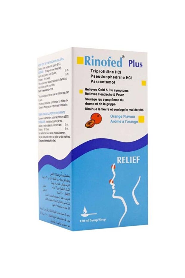 Rinofed Plus Syrup 120Ml - 3