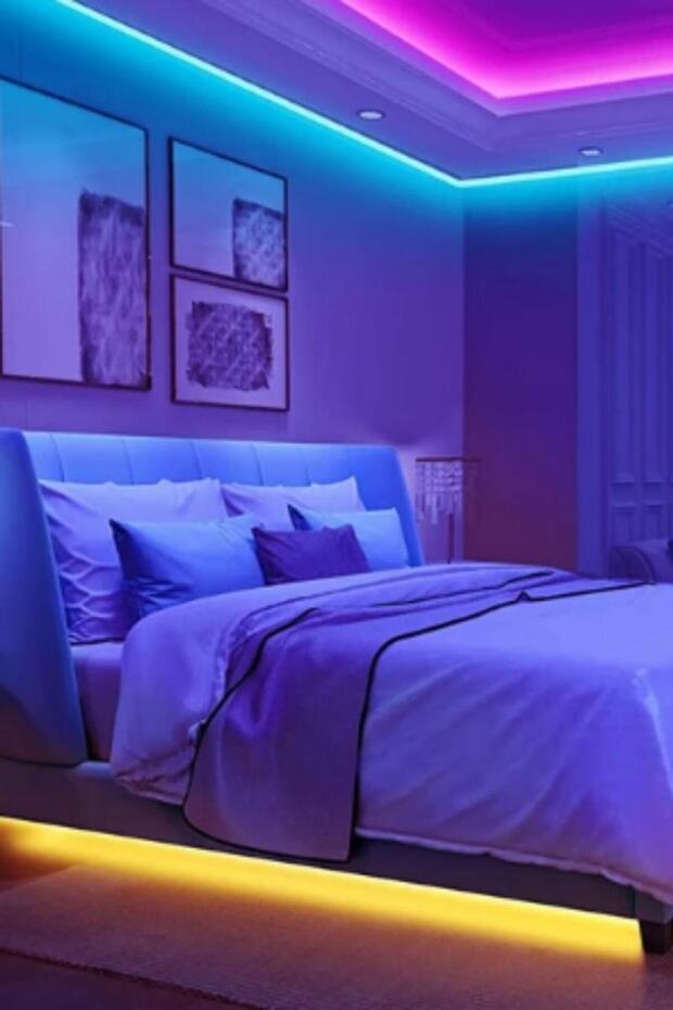 12V 12MM WS2811 RGB Pixel Cob Şerit Led 720 Ledli IP20 5M - 3