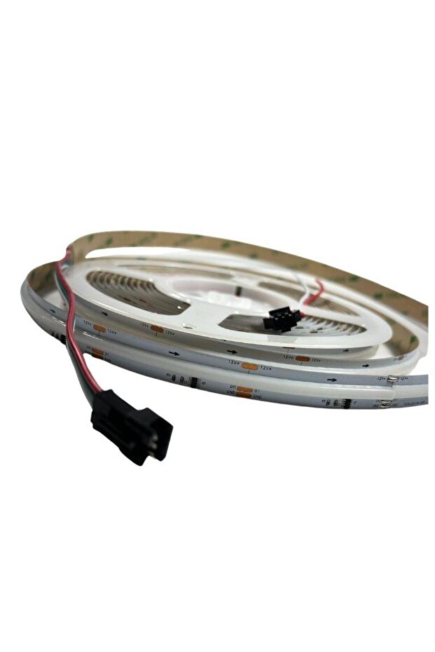 12V 12MM WS2811 RGB Pixel Cob Şerit Led 720 Ledli IP20 5M - 6