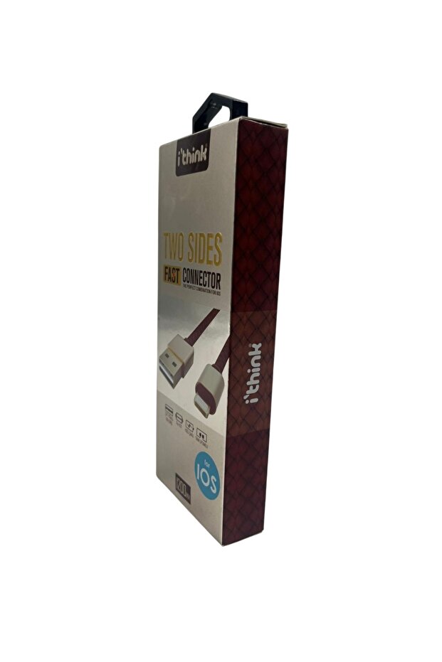 "Ithnk K25M Deri Kaplama Gold Hızlı Şarj ve Data Kablosu - Micro USB" - 4