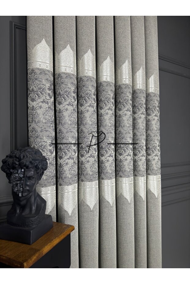 Background Curtain Panel Backdrop Nilo Pattern - 5