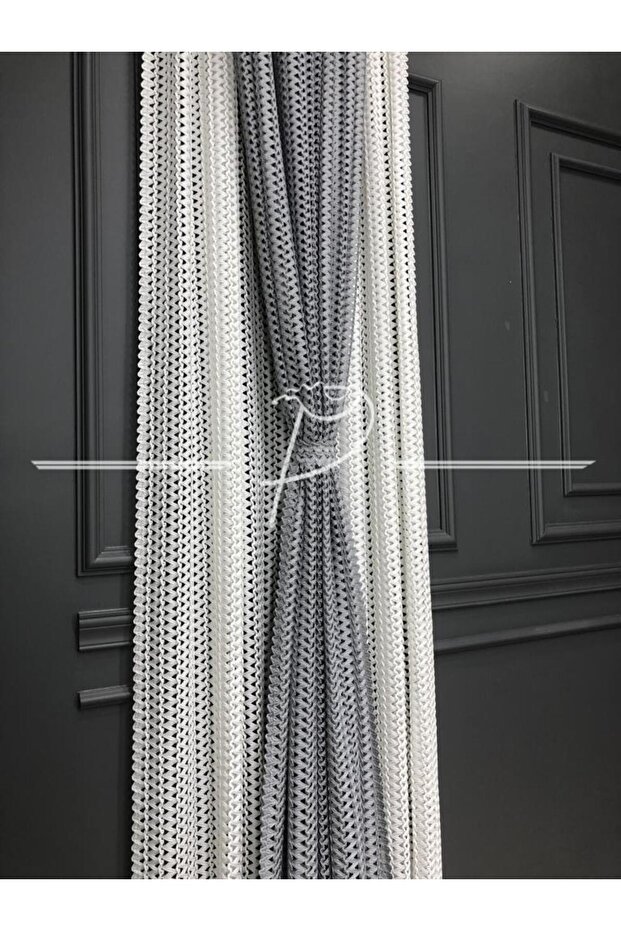 Fon Perde Palavan Desen Fileli Perde - 5