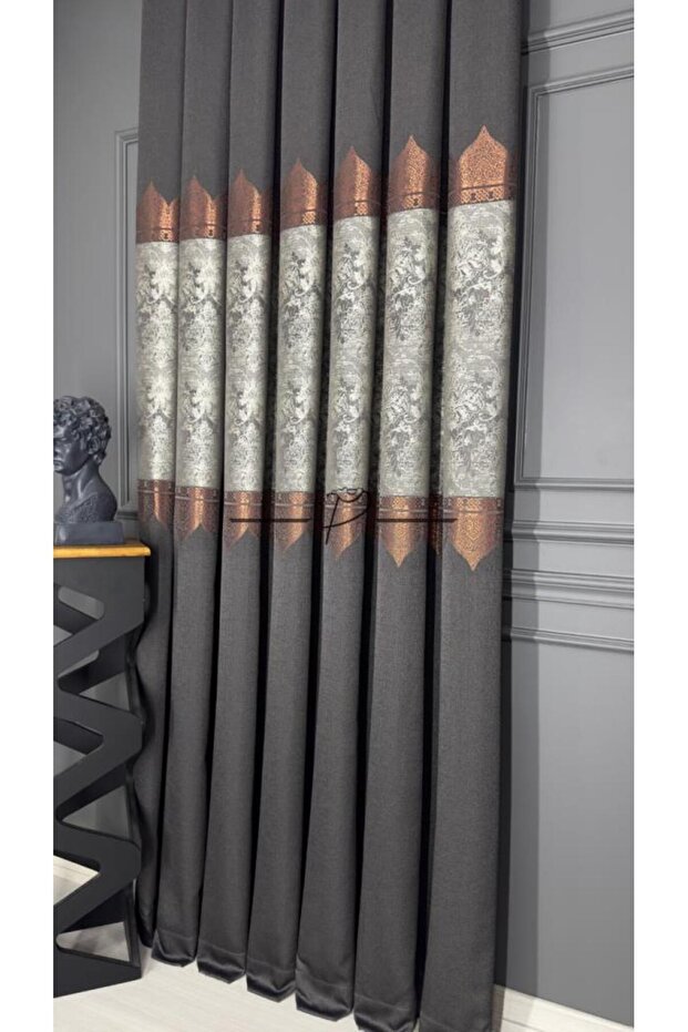 Background Curtain Panel Backdrop Nilo Pattern - 2