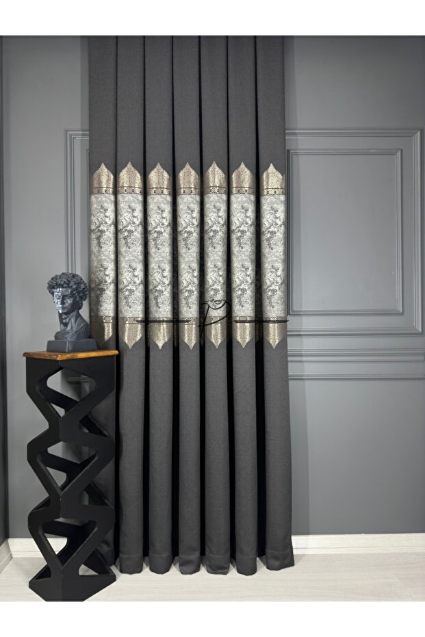 Background Curtain Panel Backdrop Nilo Pattern - 2