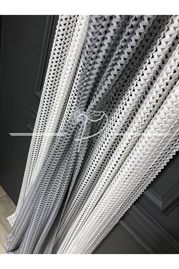 Fon Perde Palavan Desen Fileli Perde - 6