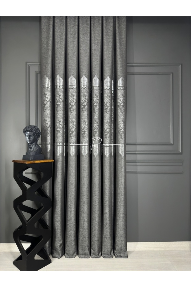 Background Curtain Panel Backdrop Nilo Pattern - 1