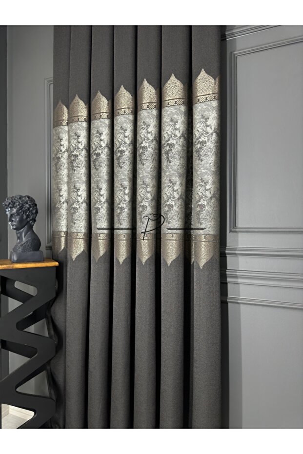 Background Curtain Panel Backdrop Nilo Pattern - 3