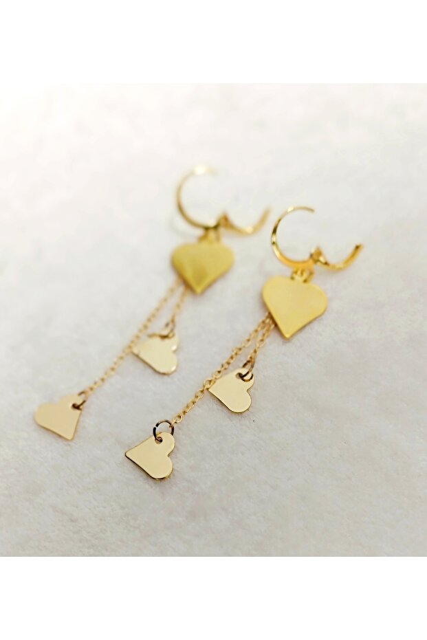 أقراط متدلية بمشبك - 3