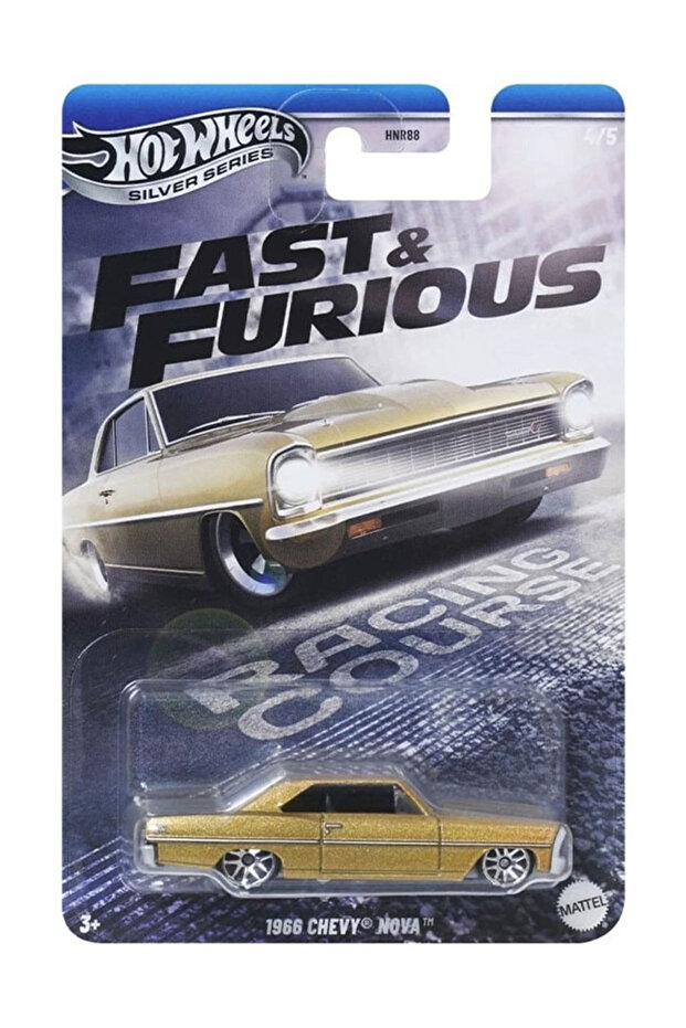 - 1966 Chevy Nova (Fast and Furious - Racing Course) (2025 Long Card Model Car)