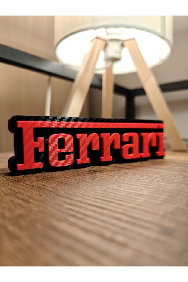 F1 Formula 1 - Ferrari Logo Dekor