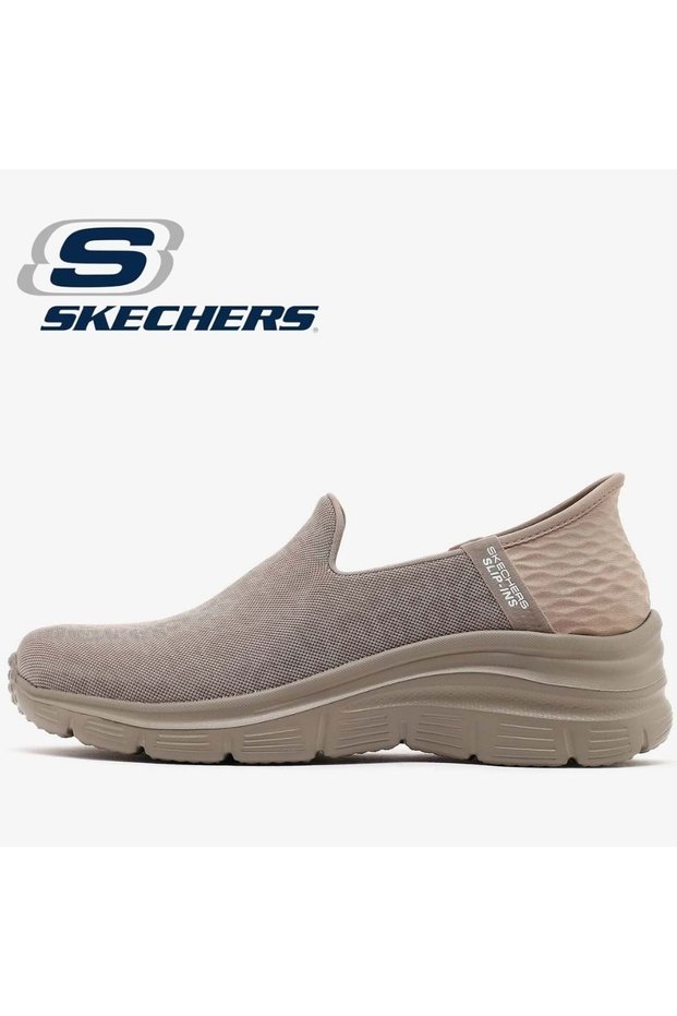 Fashion Fit Slip-Ins 896414TK Daily Women's Sneakers BEIGE