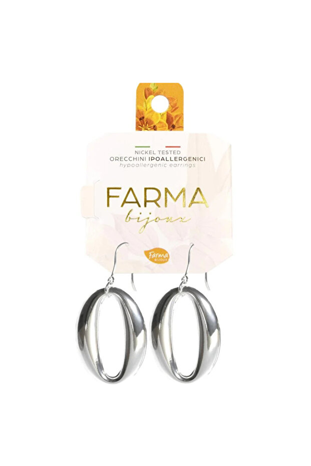 خطاف بيضاوي 45 ملم فضي - 1