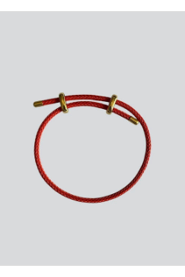 سوار من الحبل باللون البرتقالي - 1