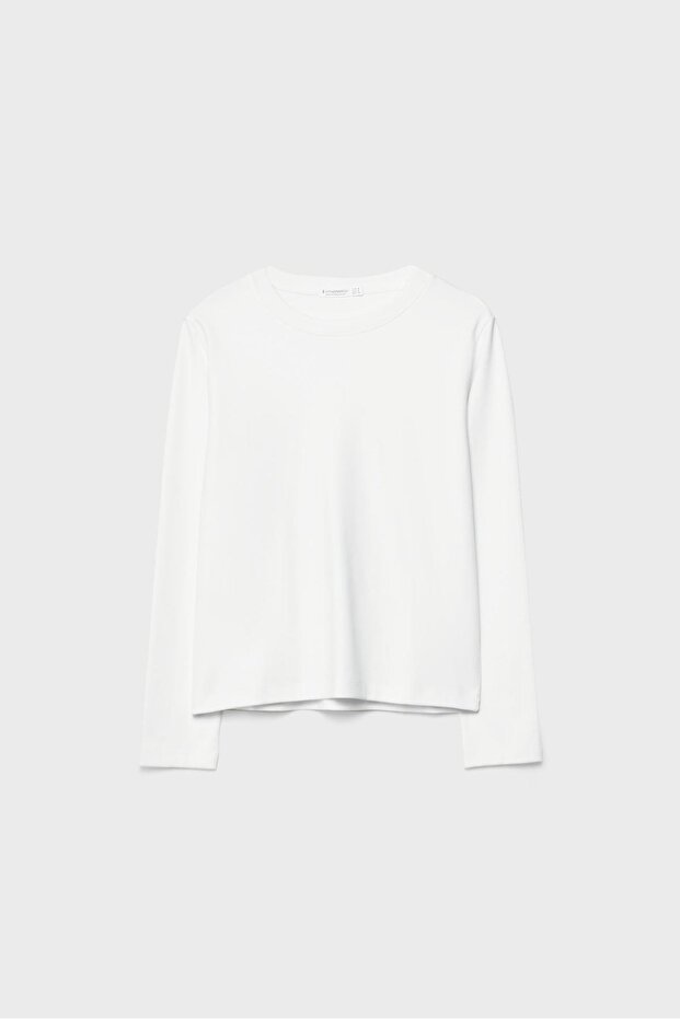 Normal Kesim Pamuklu Basic Tişört - 6