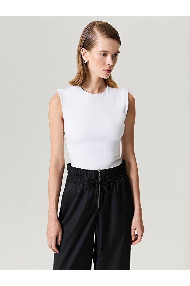 Dökümlü Pantolon - 3