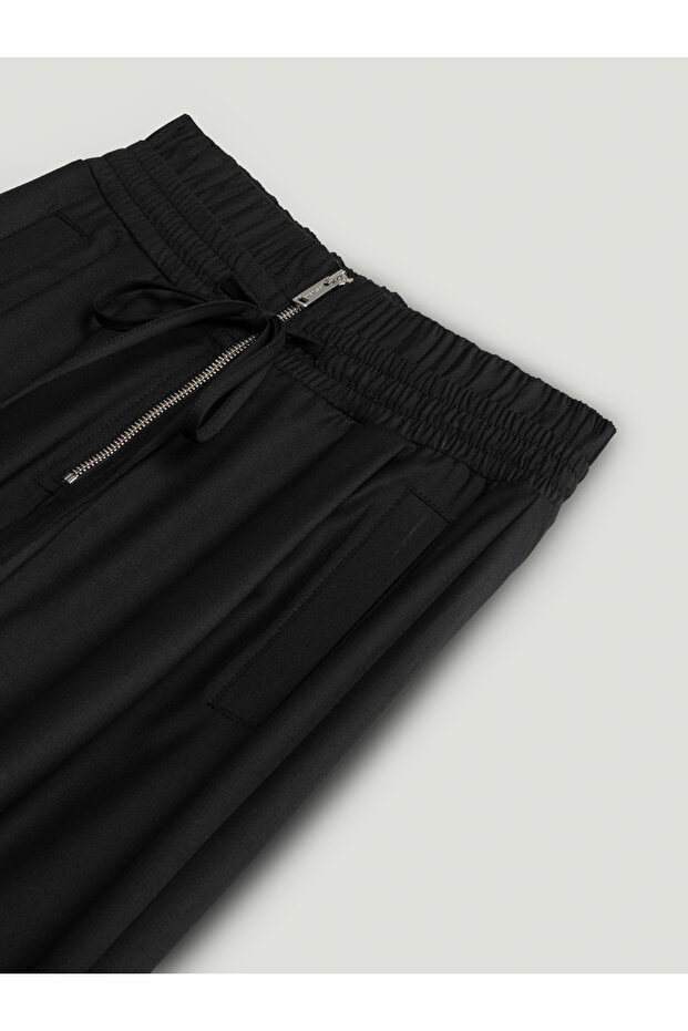 Dökümlü Pantolon - 8