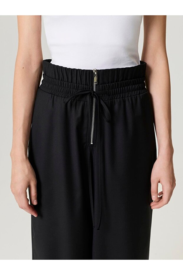 Dökümlü Pantolon - 4