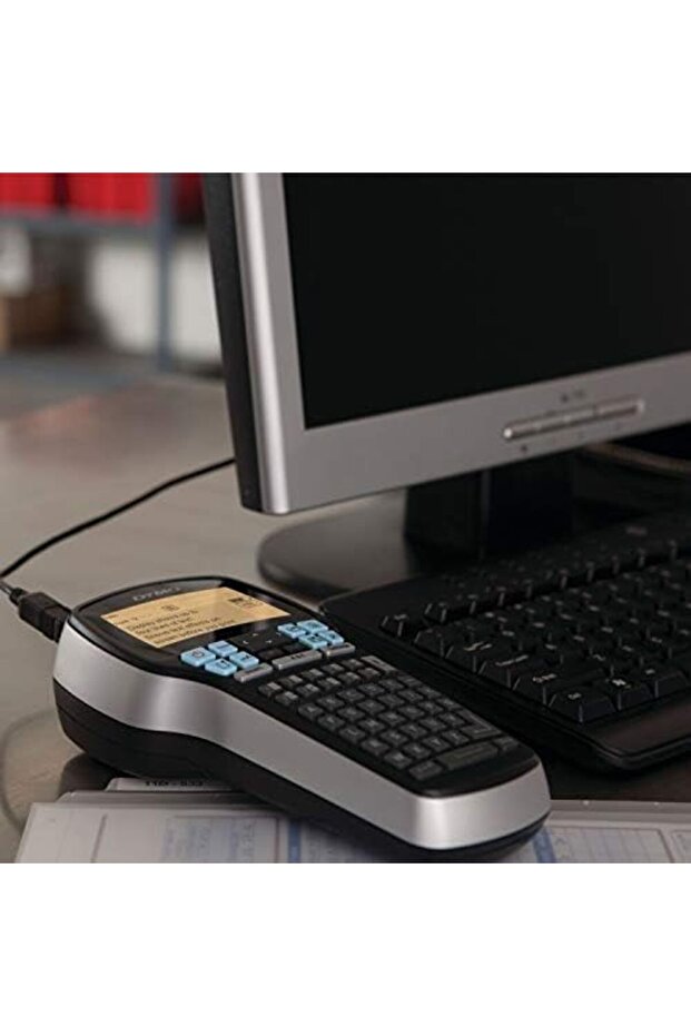 Label Maker with Adapter | LabelManager 420P High-Performance Label Maker, Rechargeable, PC and - 8