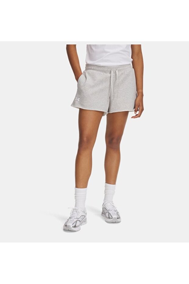 Kadın UA Rival Terry Şort 1389657-011 - 1