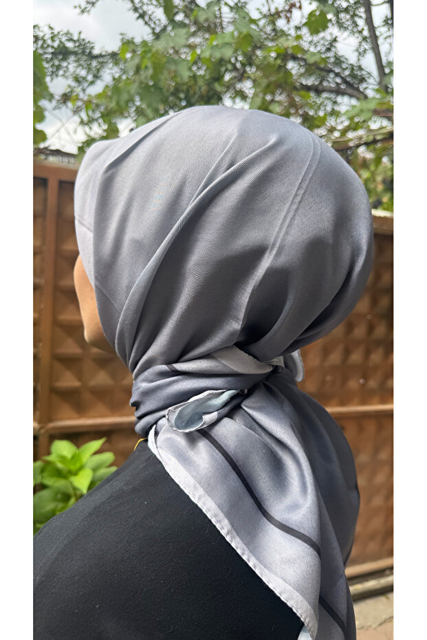 DEĞRADE EŞARP GRİ - 2