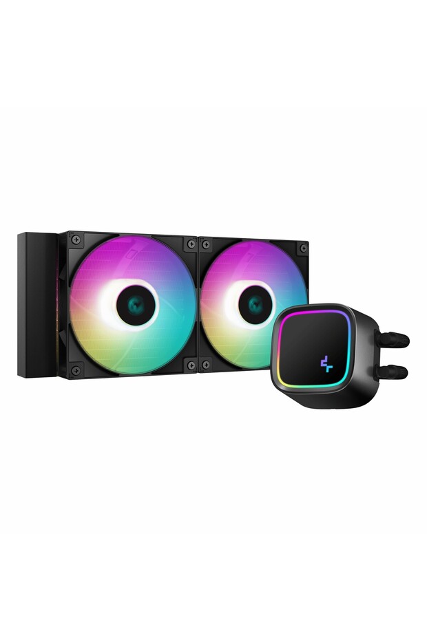 DeepCool LE520 ARGB 240mm AM5/1851P Siyah İşlemci Sıvı Soğutucu - 1