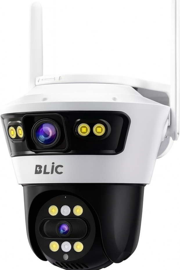 6MP Wi-Fi Trinoküler 3 Lensli 8XZOOM Dış Mekan Gece Görüşlü Akıllı Ip Güvenlik Kamerası - 2