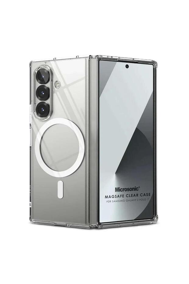 Samsung Galaxy Z Fold 7 Case Magsafe Clear Soft Transparent