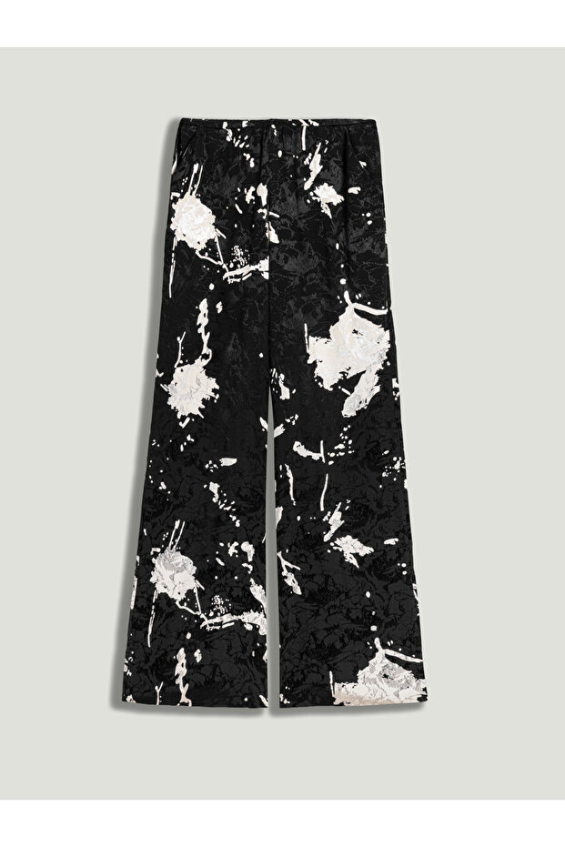 Dökümlü Pantolon - 5