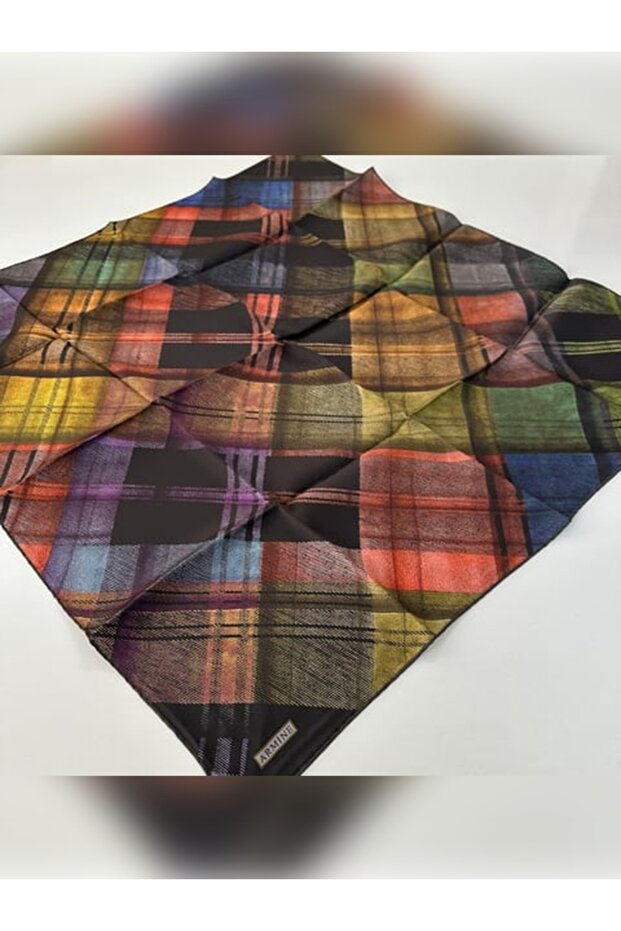 Saf İpek Sura Eşarp 9424D - 1